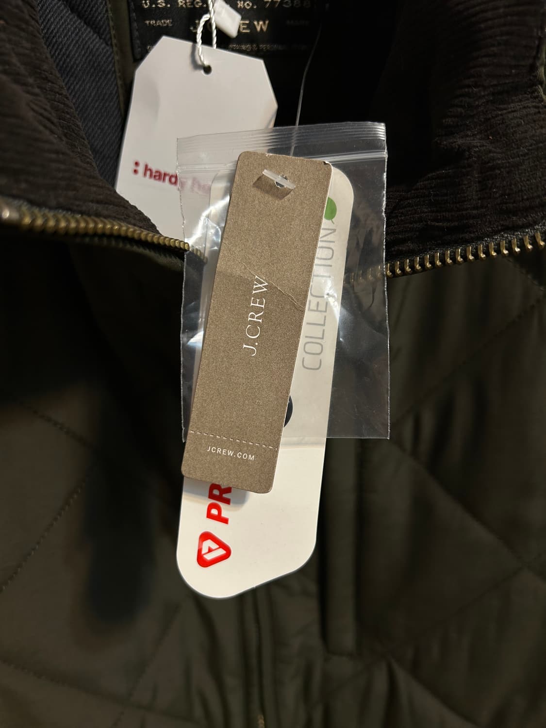 (deadstock) 제이크루 ‘서섹스’ 퀼티드 인슐레이티드 베스트 상품이미지8