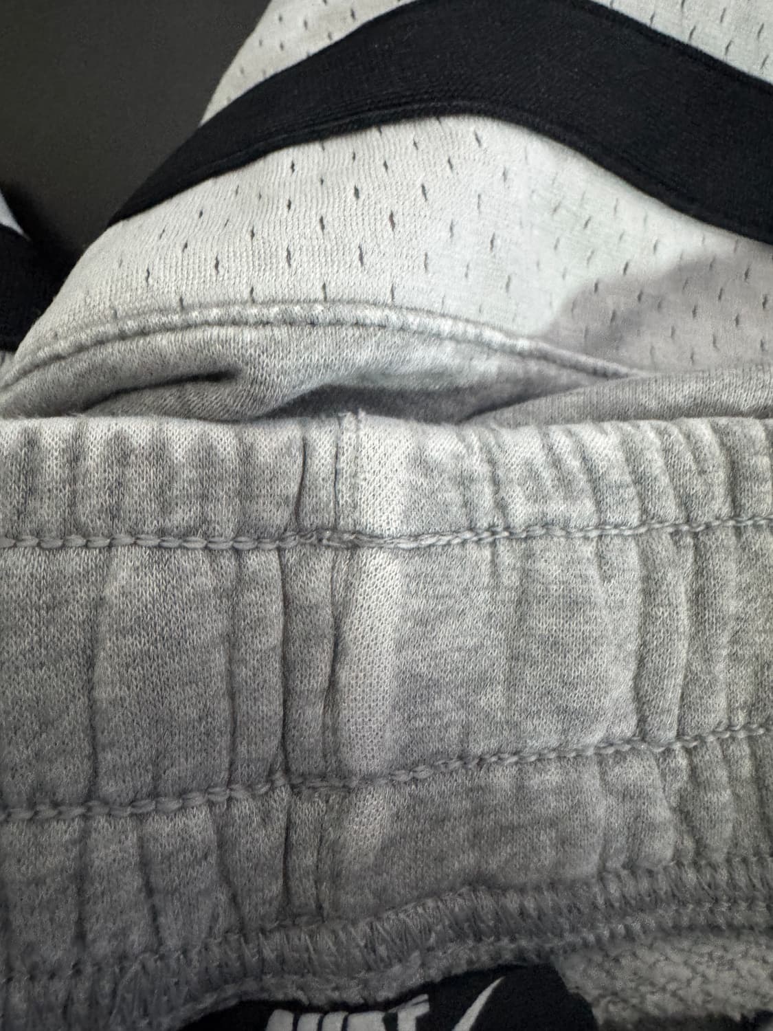 나이키 Nike 에어 빅로고 스웻 트레이닝 밴딩 반바지 L 상품이미지6