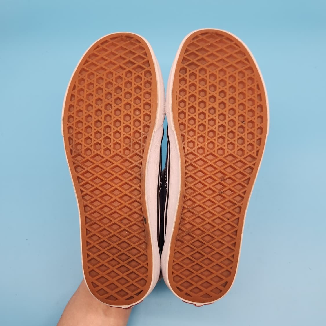 o 반스 올드스쿨 네이비 스니커즈 255 상품이미지4