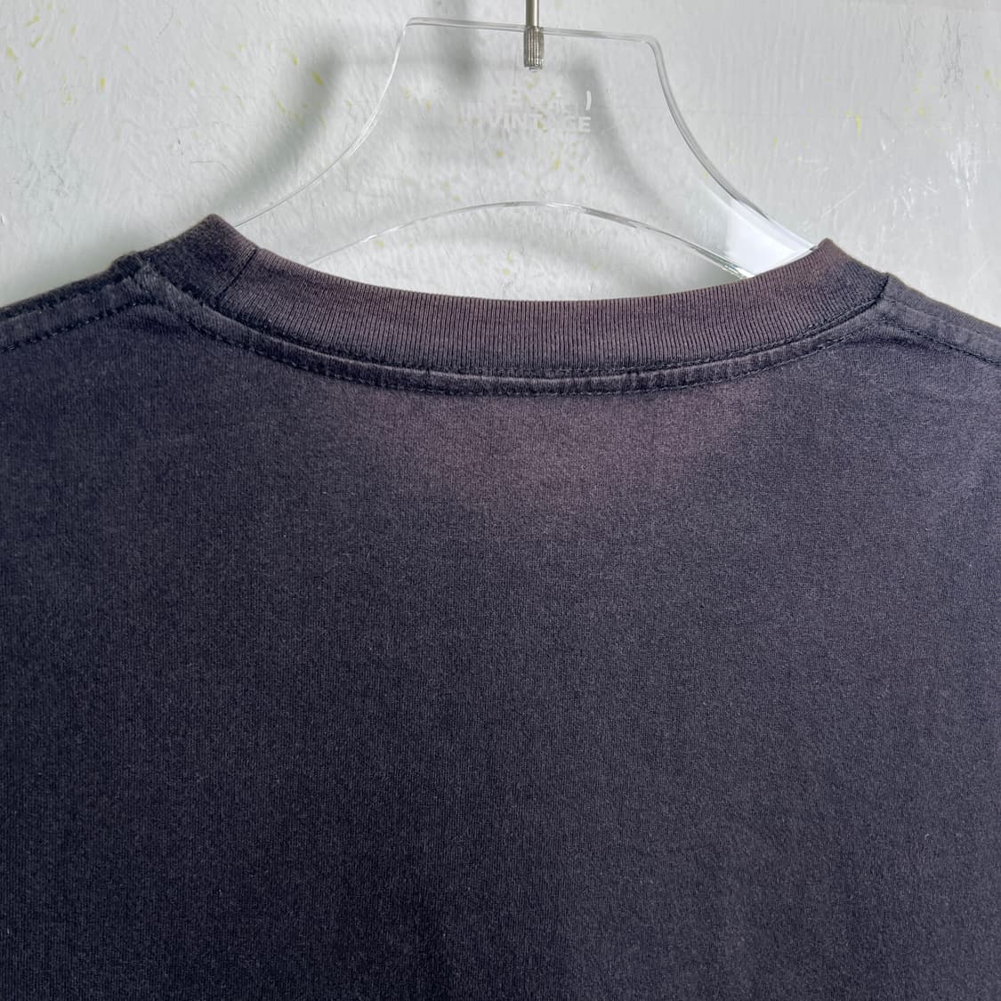 vtg 빈티지 블랙 프린팅 반팔 티셔츠 2XL 상품이미지9