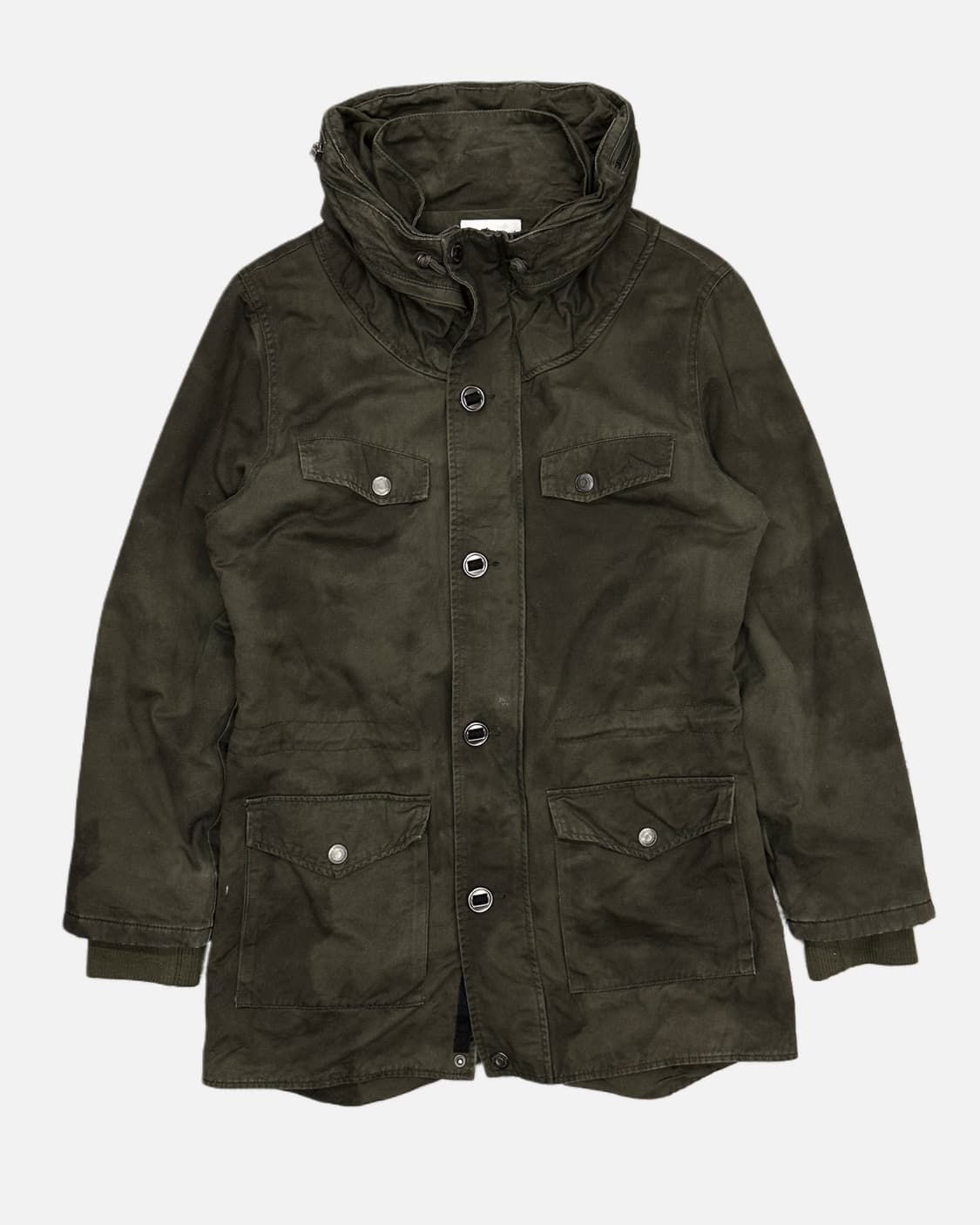 grunge khaki field jacket 상품이미지1