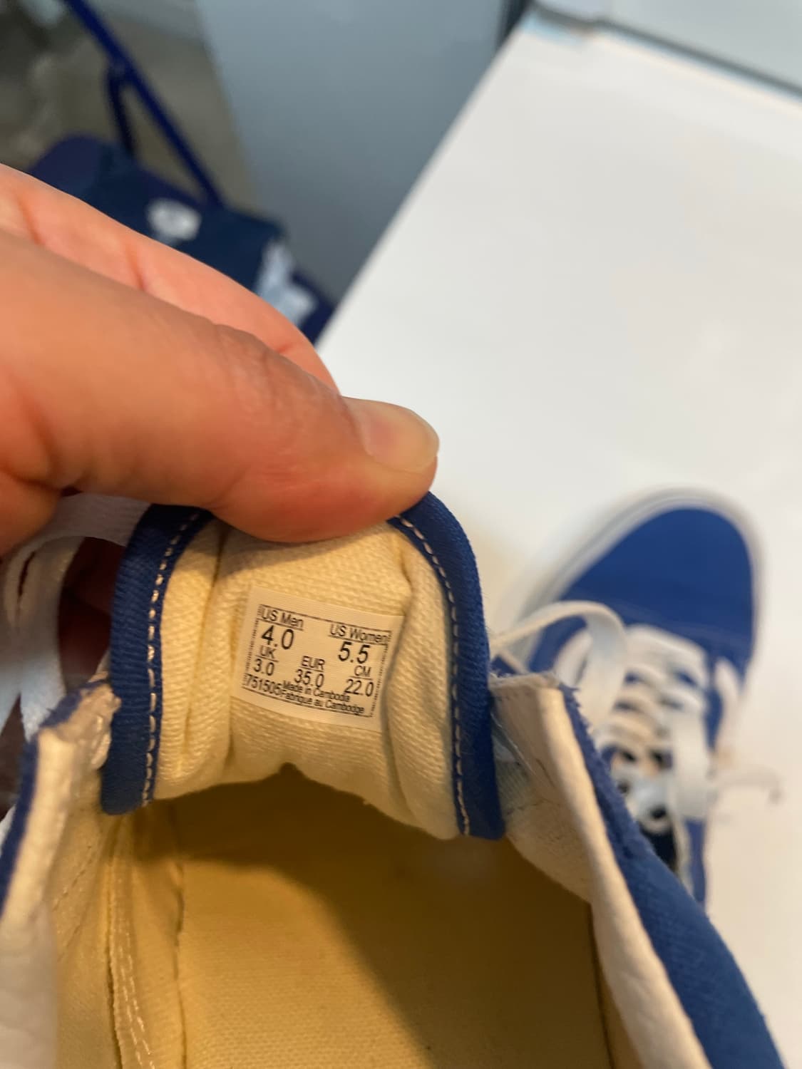 반스 올드스쿨 블루  220 상품이미지6