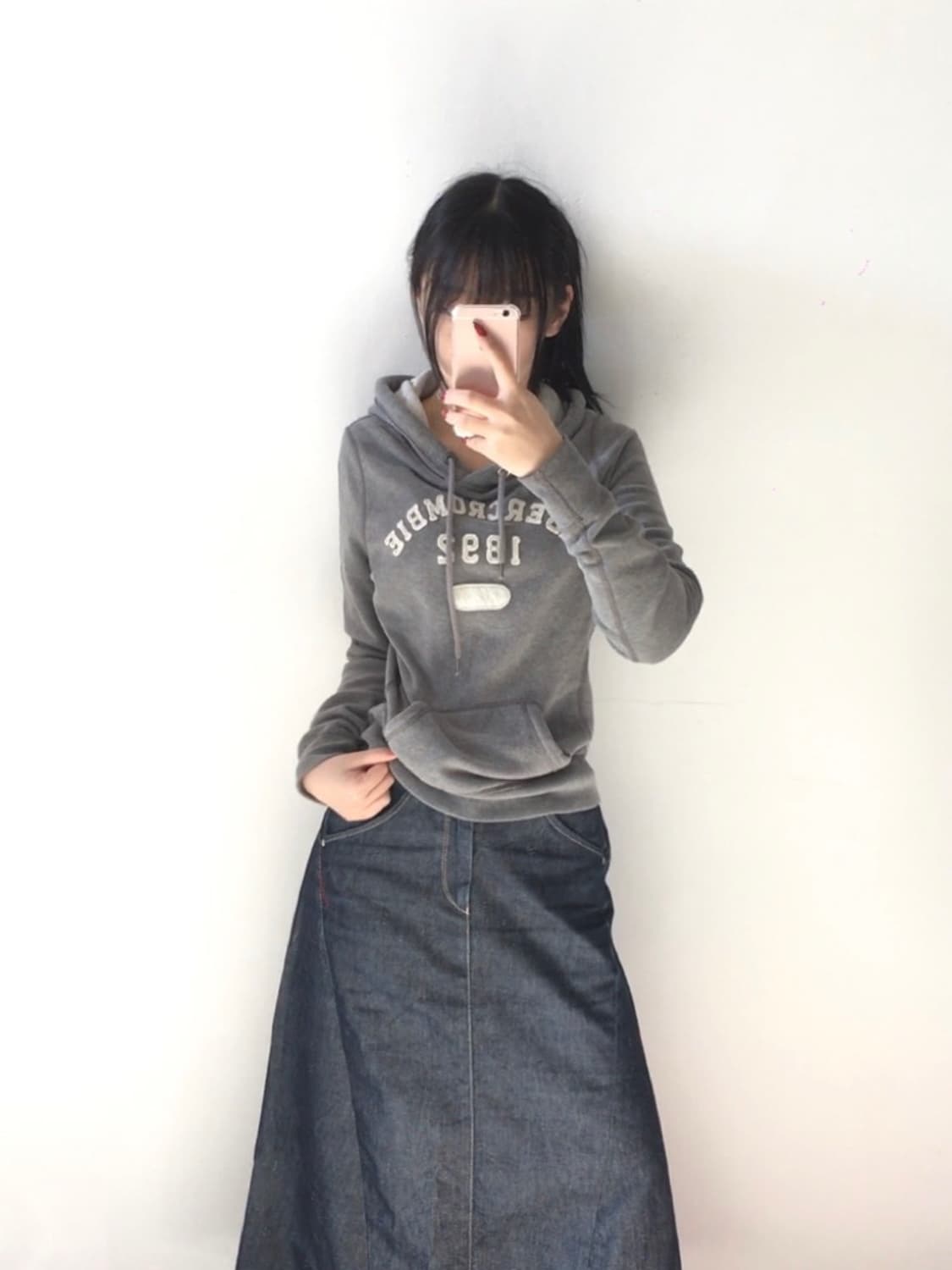 아베크롬비 스펠로고 후드티 상품이미지1