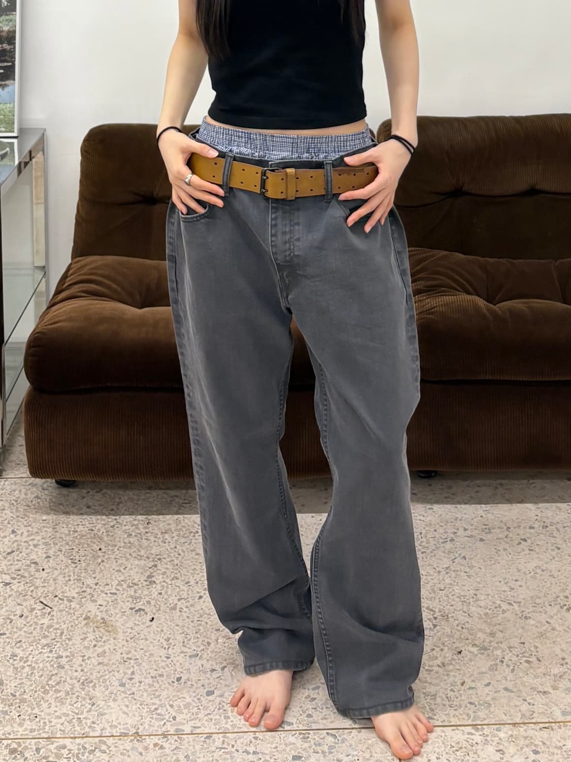 리바이스 559 루즈 스트레이트 흑청 상품이미지3