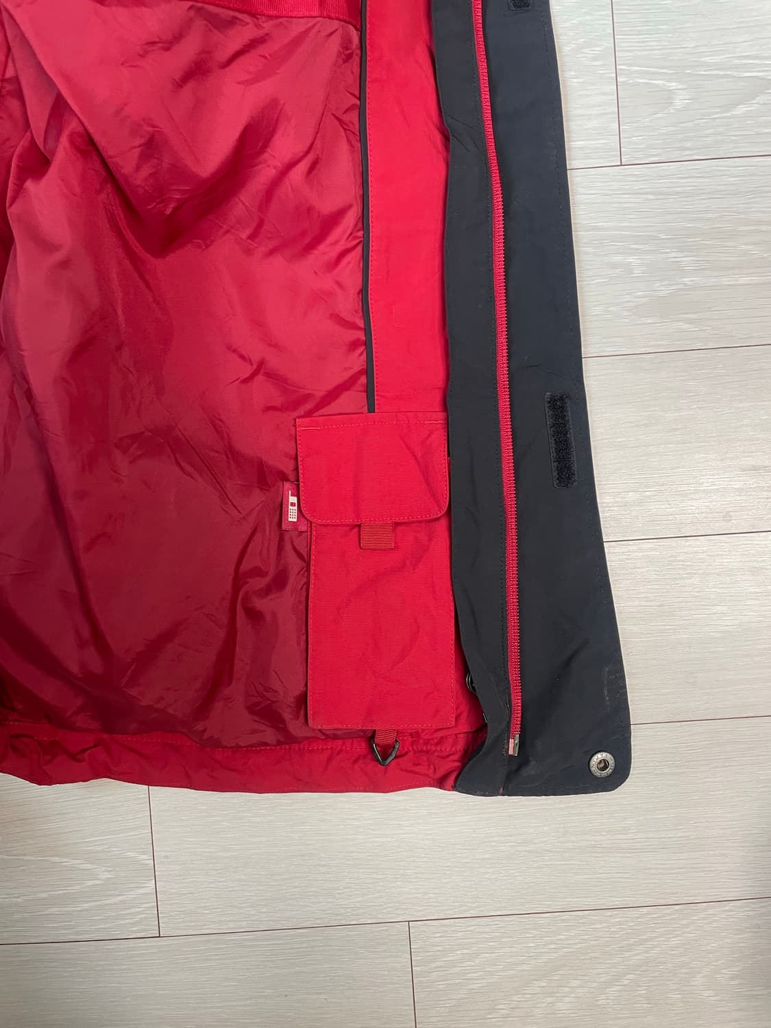 L.L.Bean 레드 나일론 바람막이 자켓 상품이미지5