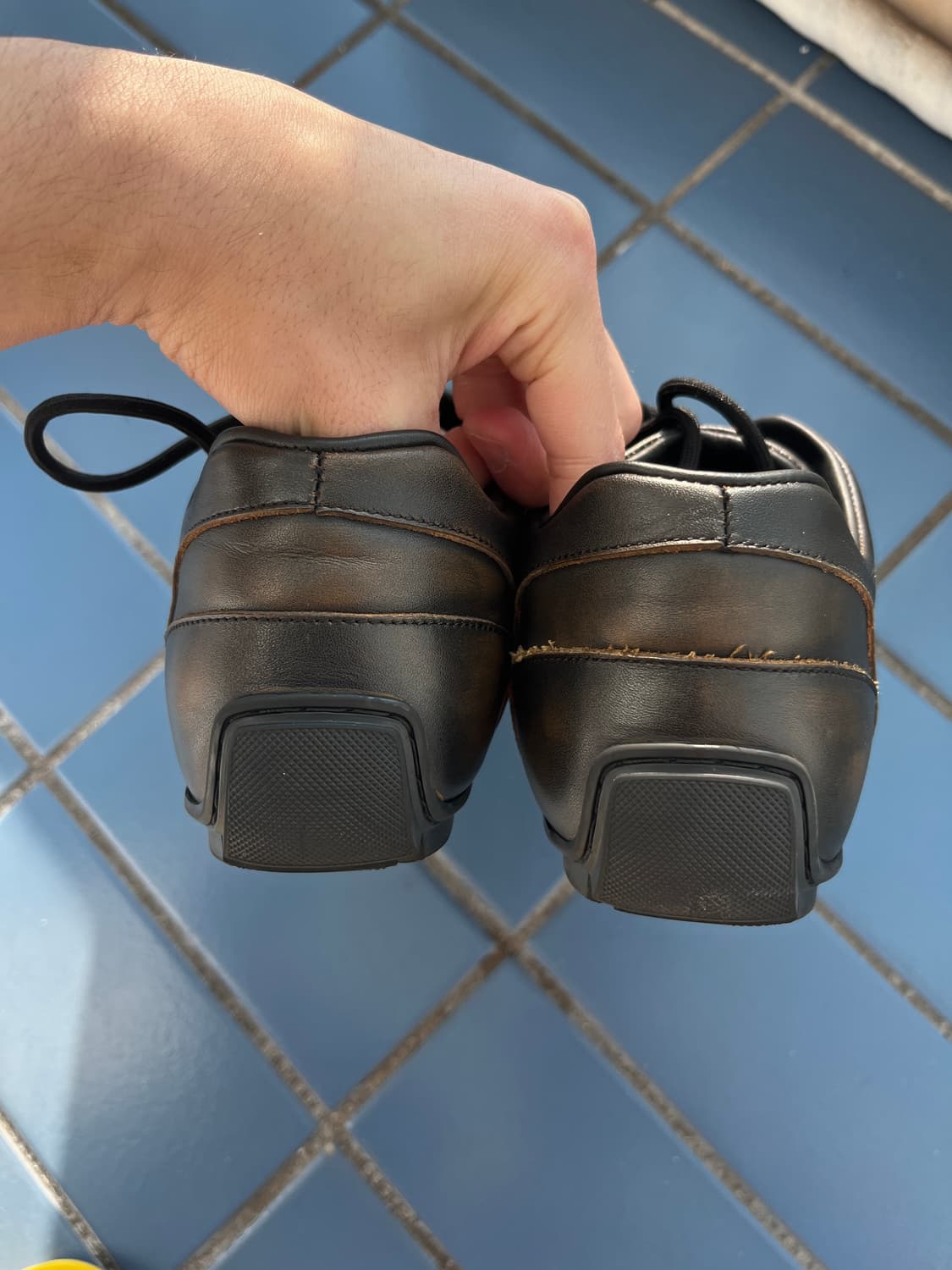 [270]로맨틱무브 X DNSR 빈티지 스니커즈 빈티지블랙 상품이미지5