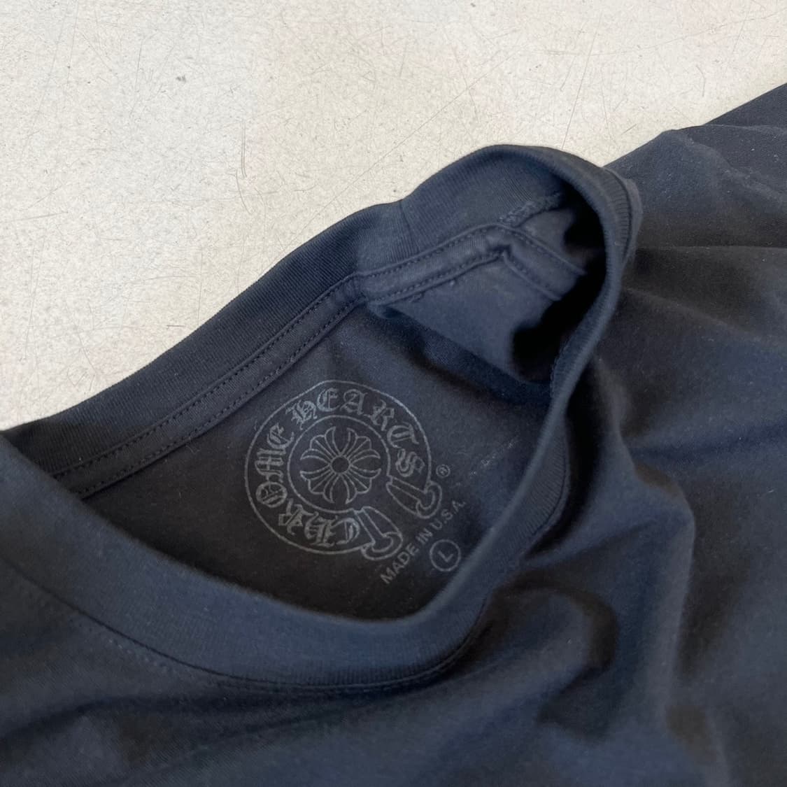 [새상품] 크롬하츠 홀스슈 포켓 반팔티셔츠 상품이미지6