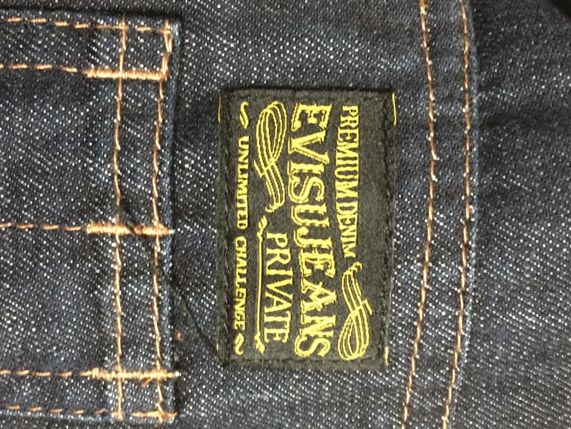 EVISU 데님 블루종 자켓 상품이미지4