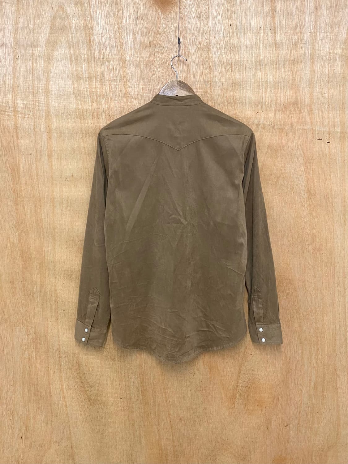 BEAMS suede western shirts 빔즈 스웨이드 웨스턴셔츠 상품이미지2