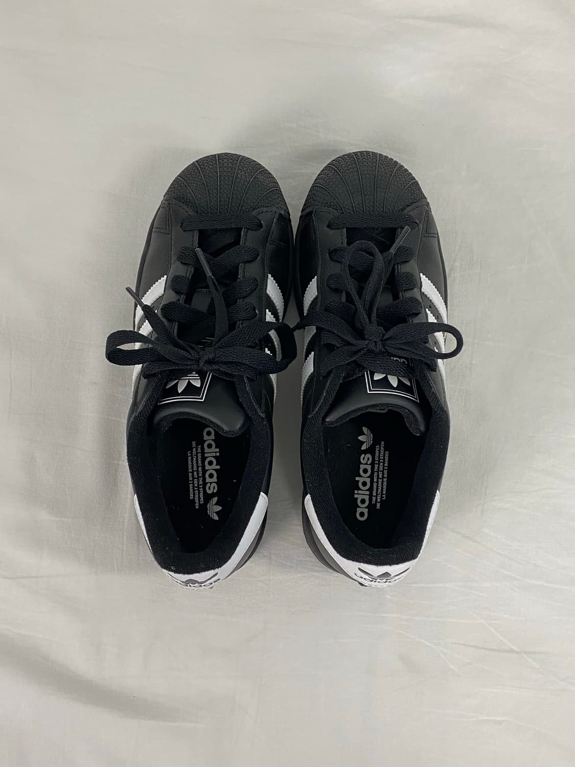 아디다스 슈퍼스타 2 블랙 화이트 240 상품이미지4