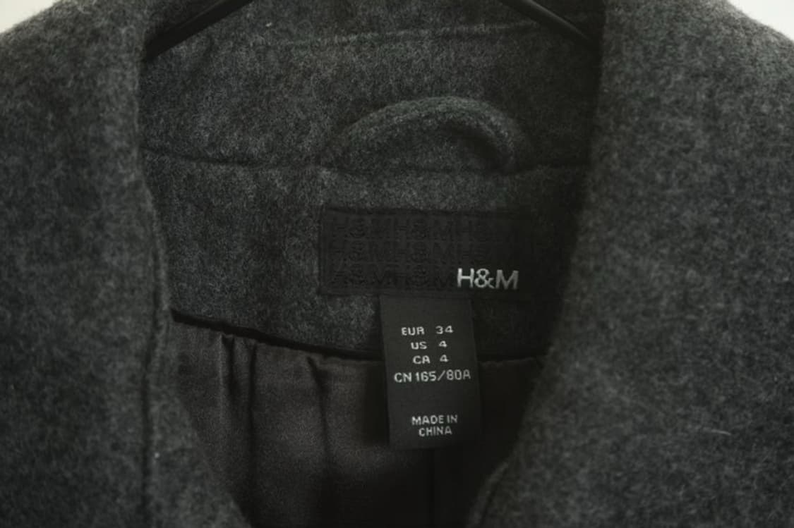 h&m 여성 코트 xs 상품이미지2