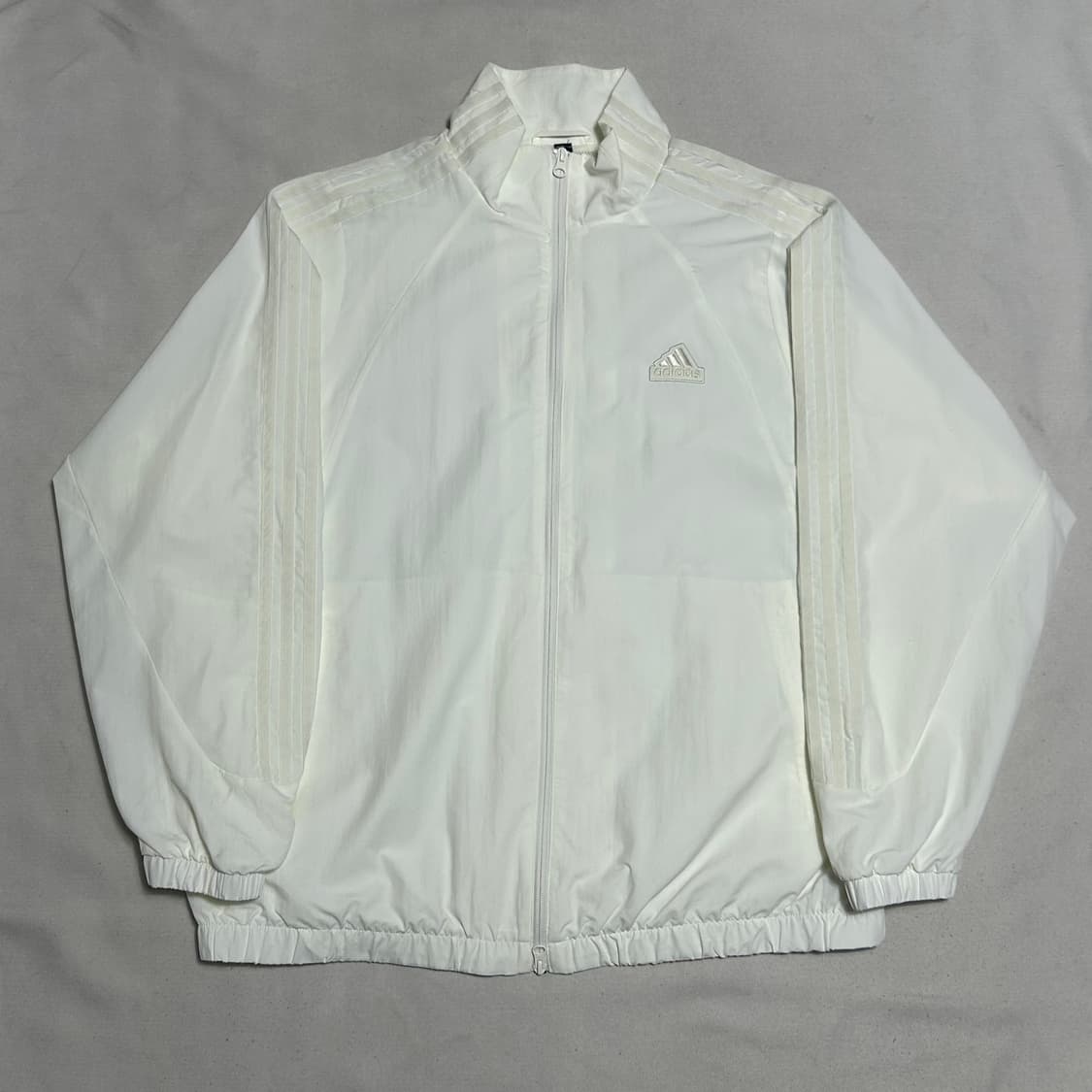 XL 아디다스 화이트 바람막이 상품이미지2