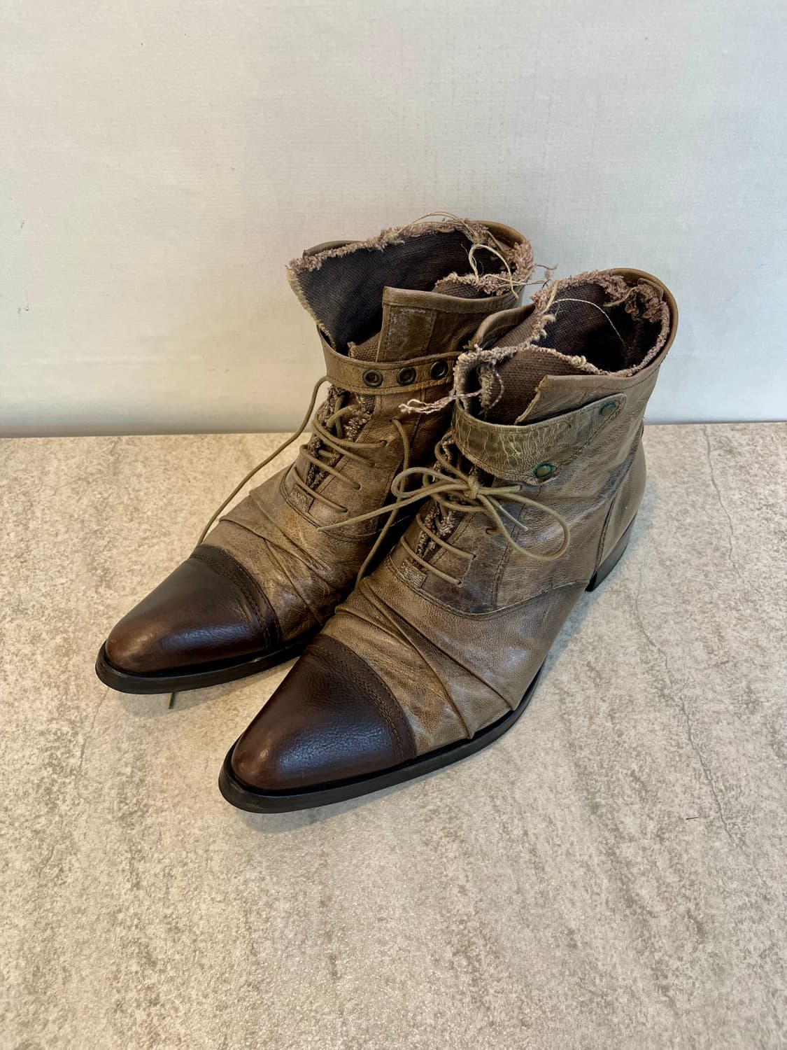 Alfredo Bannister Lace Up Boots 상품이미지1
