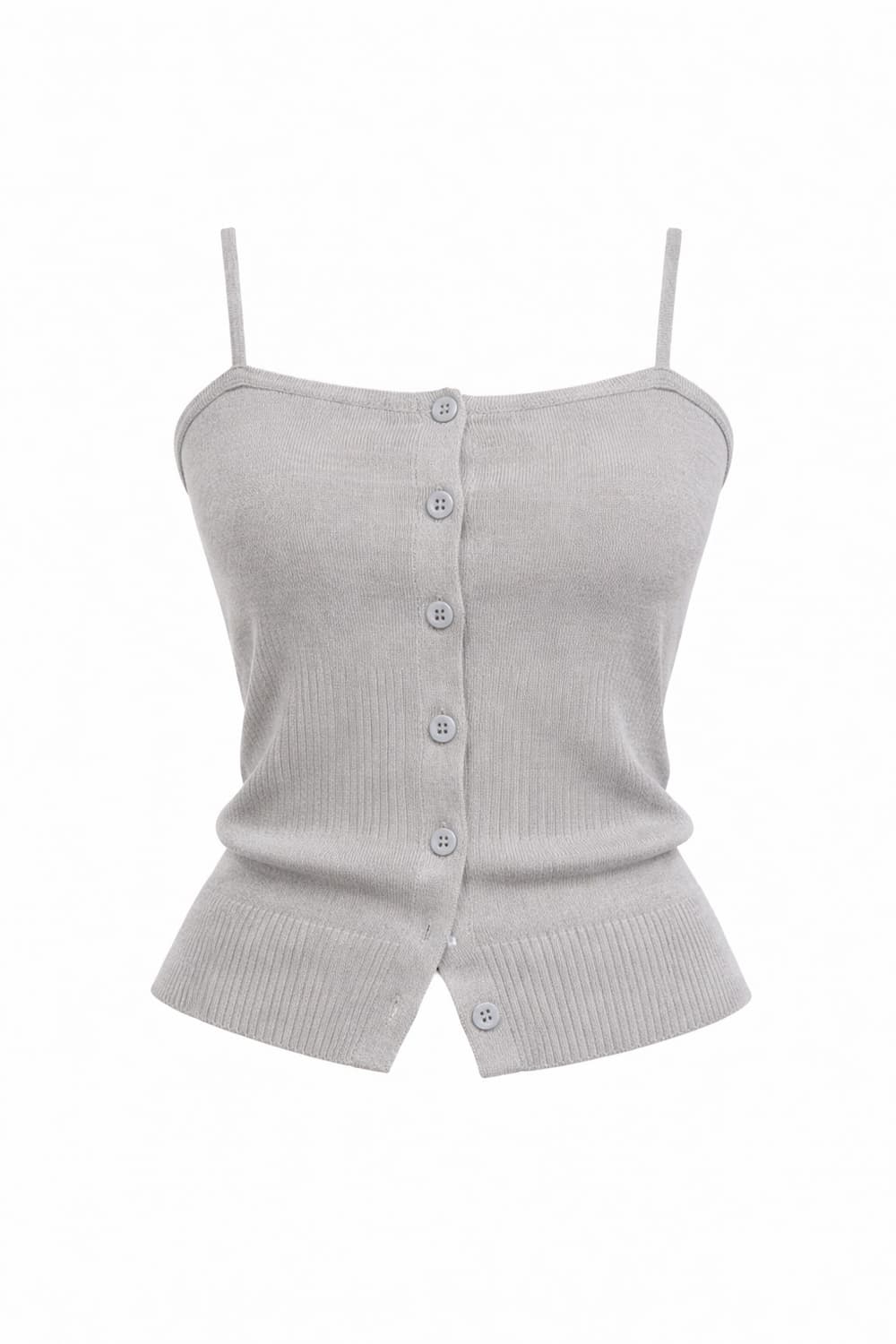 아가일 크롭 니트 가디건 투피스세트 ( 그레이 ) 상품이미지4