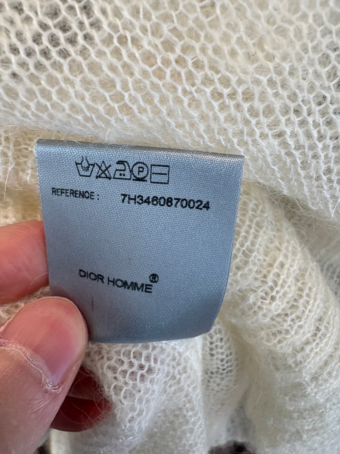 디올옴므 AW07 Navigate Mohair Sweater 상품이미지4