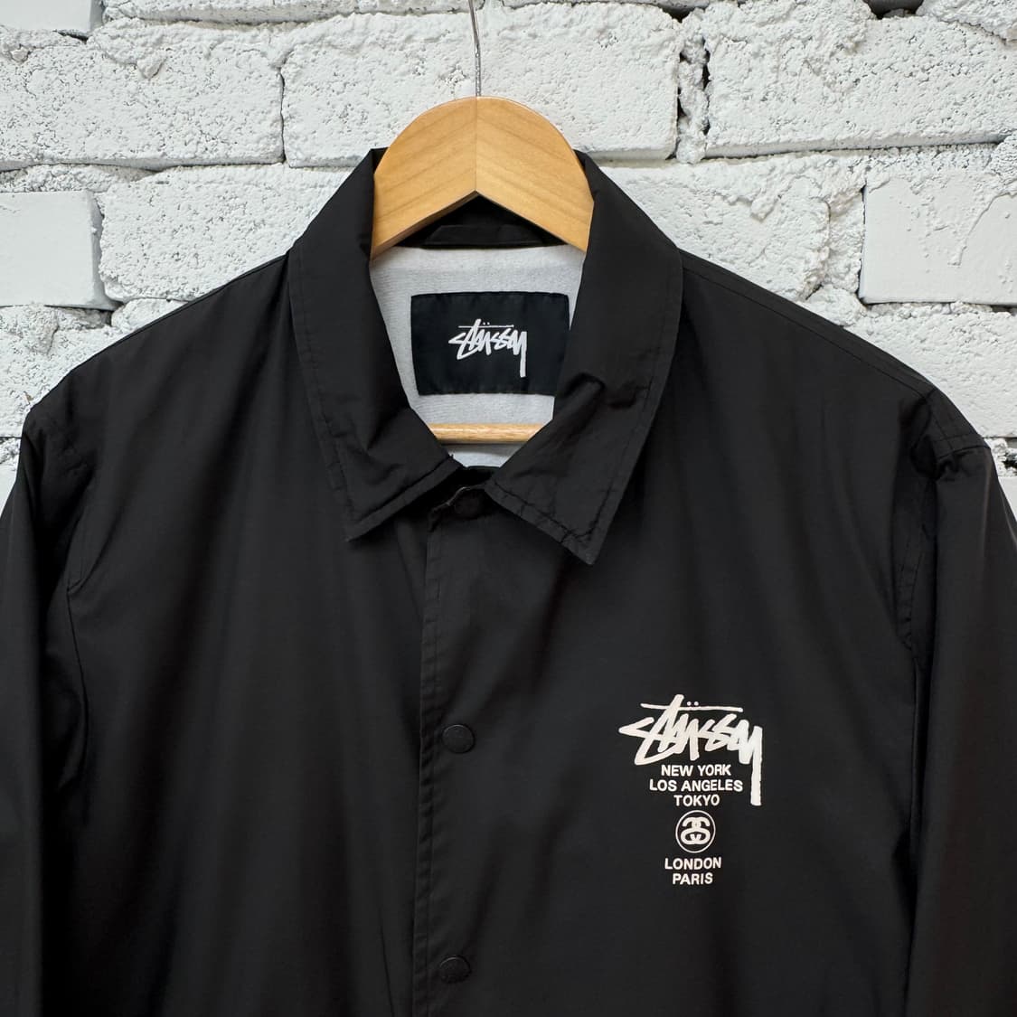 스투시 월드투어 코치자켓  상품이미지2