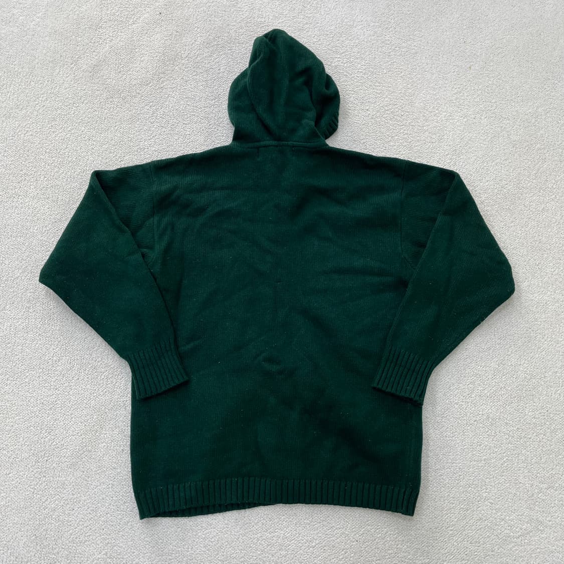 95 빈폴 울 후드 니트 가디건 0402M 상품이미지4