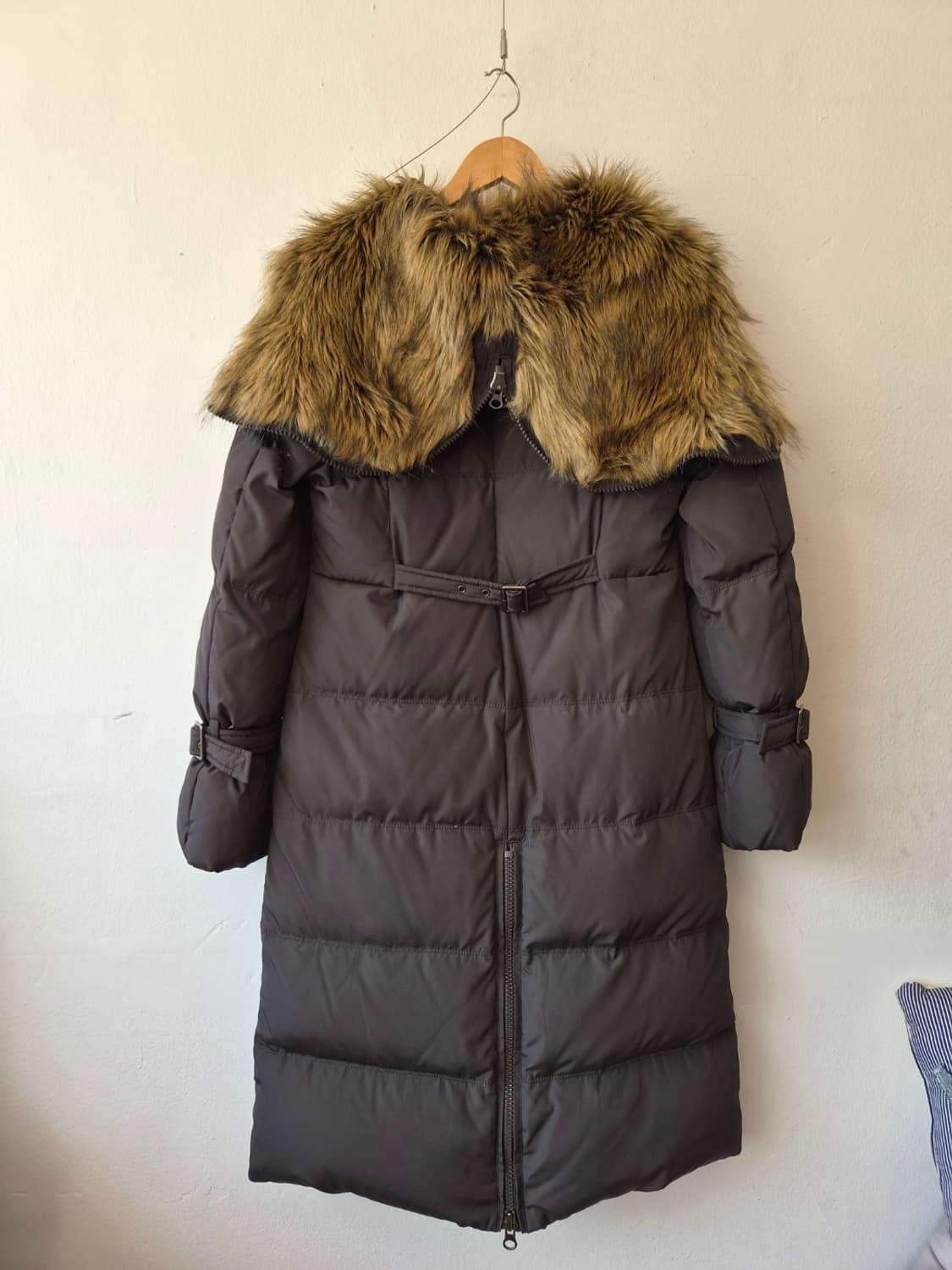 베네통 여성 덕다운롱패딩 44사이즈 상품이미지3