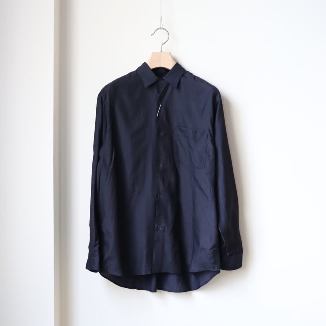 [2] 코모리 울 실크 셔츠 상품이미지1