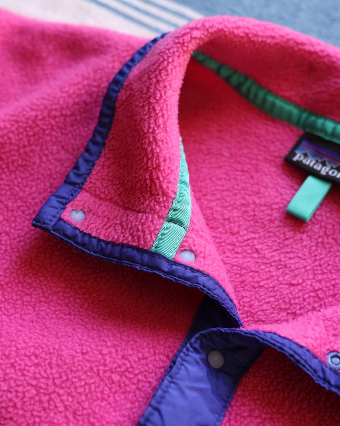 파타고니아 90s 신칠라 스냅티 플리스 상품이미지4