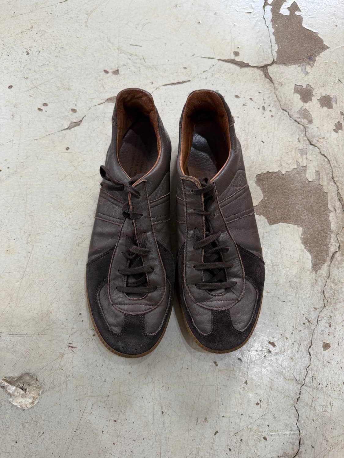 리프로덕션 오브 파운드 독일군 다크 브라운 상품이미지1