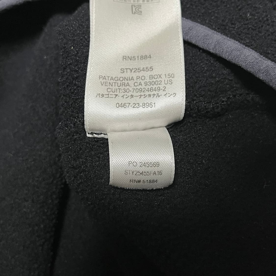 (W) 파타고니아 신칠라 블랙 포지그레이 상품이미지5
