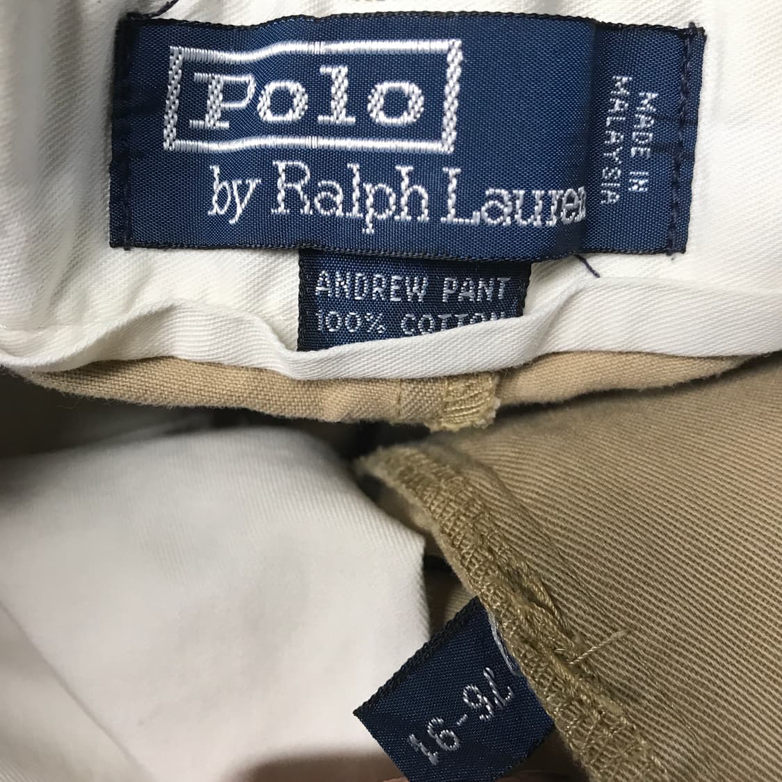 폴로 랄프로렌 베이지 치노 팬츠 76-91 상품이미지6