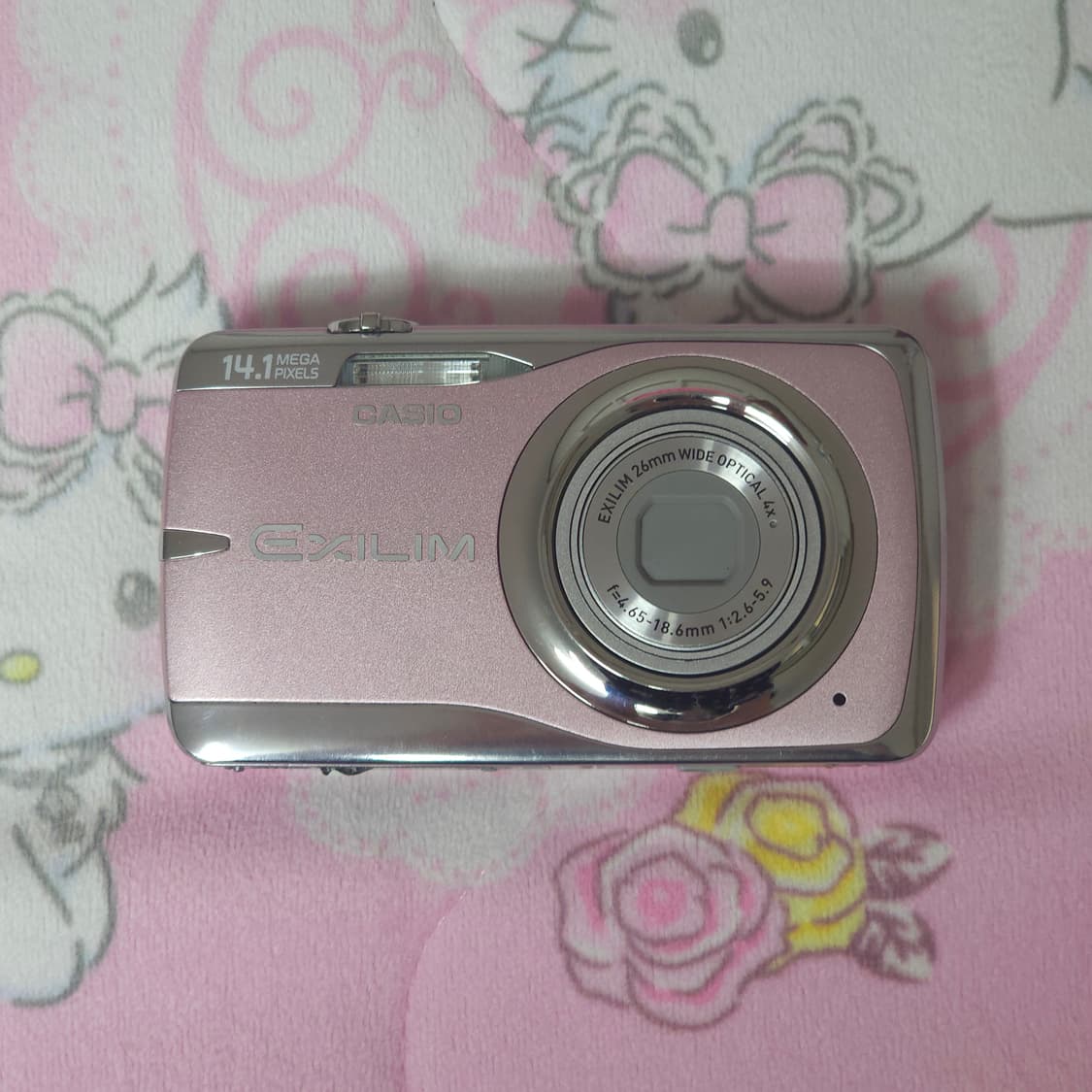 작례O)카시오 엑슬림 EX-Z550 핑크 풀박스 차정원 디카 상품이미지1