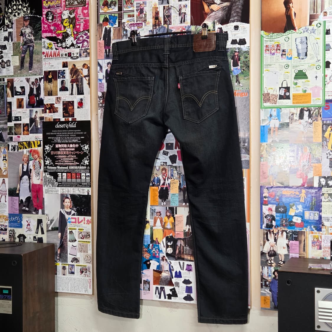 리바이스 514 지퍼 포인트 진청 데님 팬츠 상품이미지1