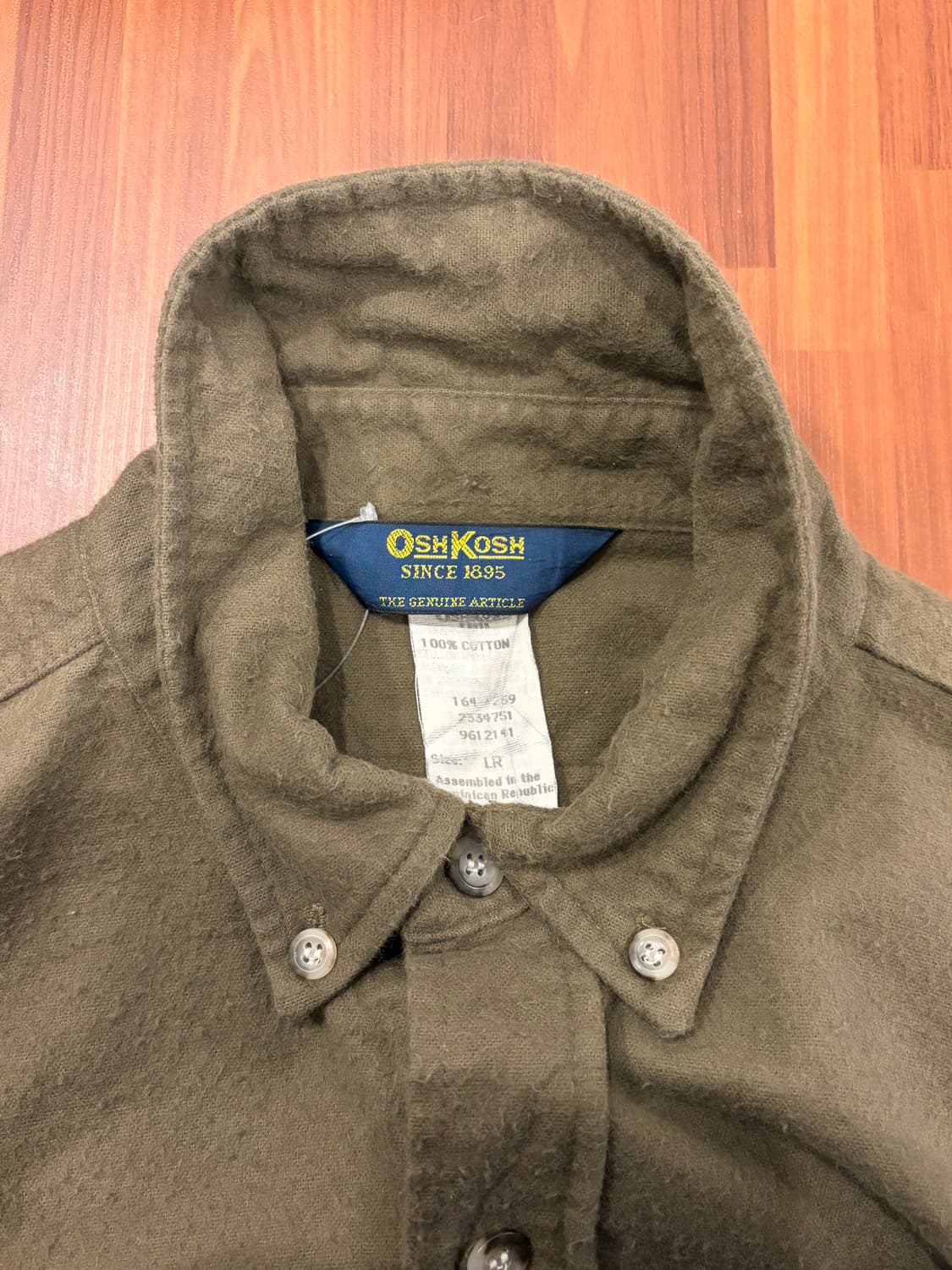 90s Oshkosh 오시코시 샤모아 플란넬 셔츠 상품이미지7