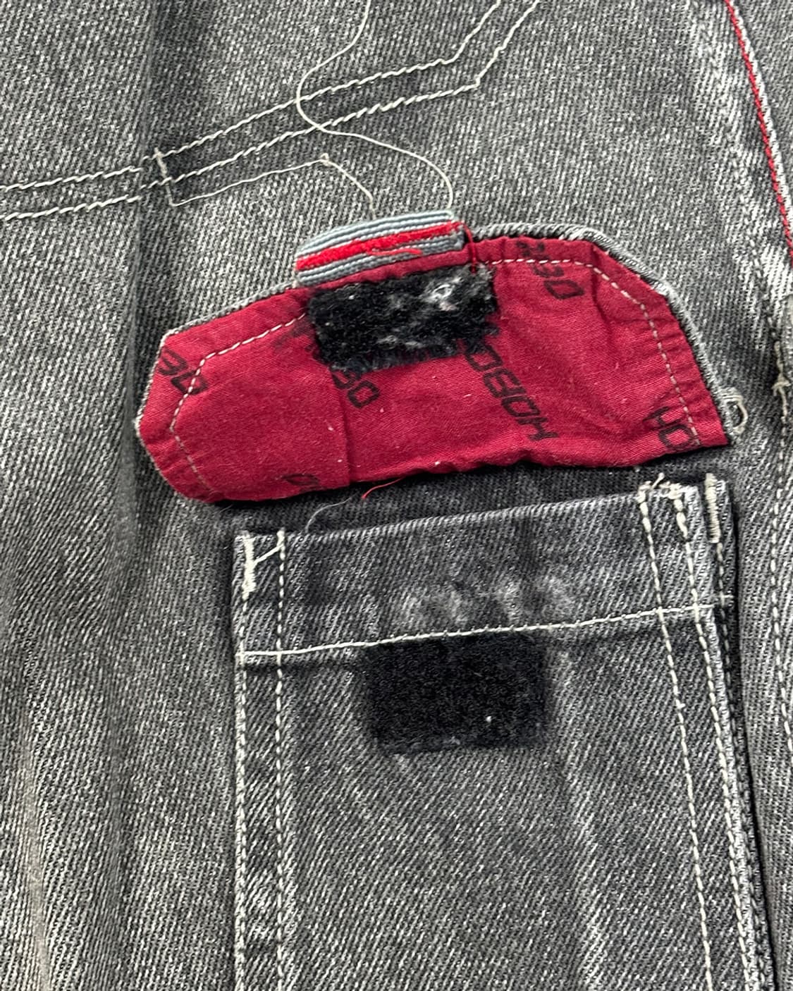 HOBO old-school cargo black denim pants 상품이미지10