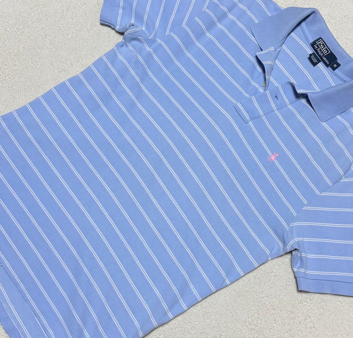 폴로 랄프로렌 스카이 핑크 반팔 상품이미지3