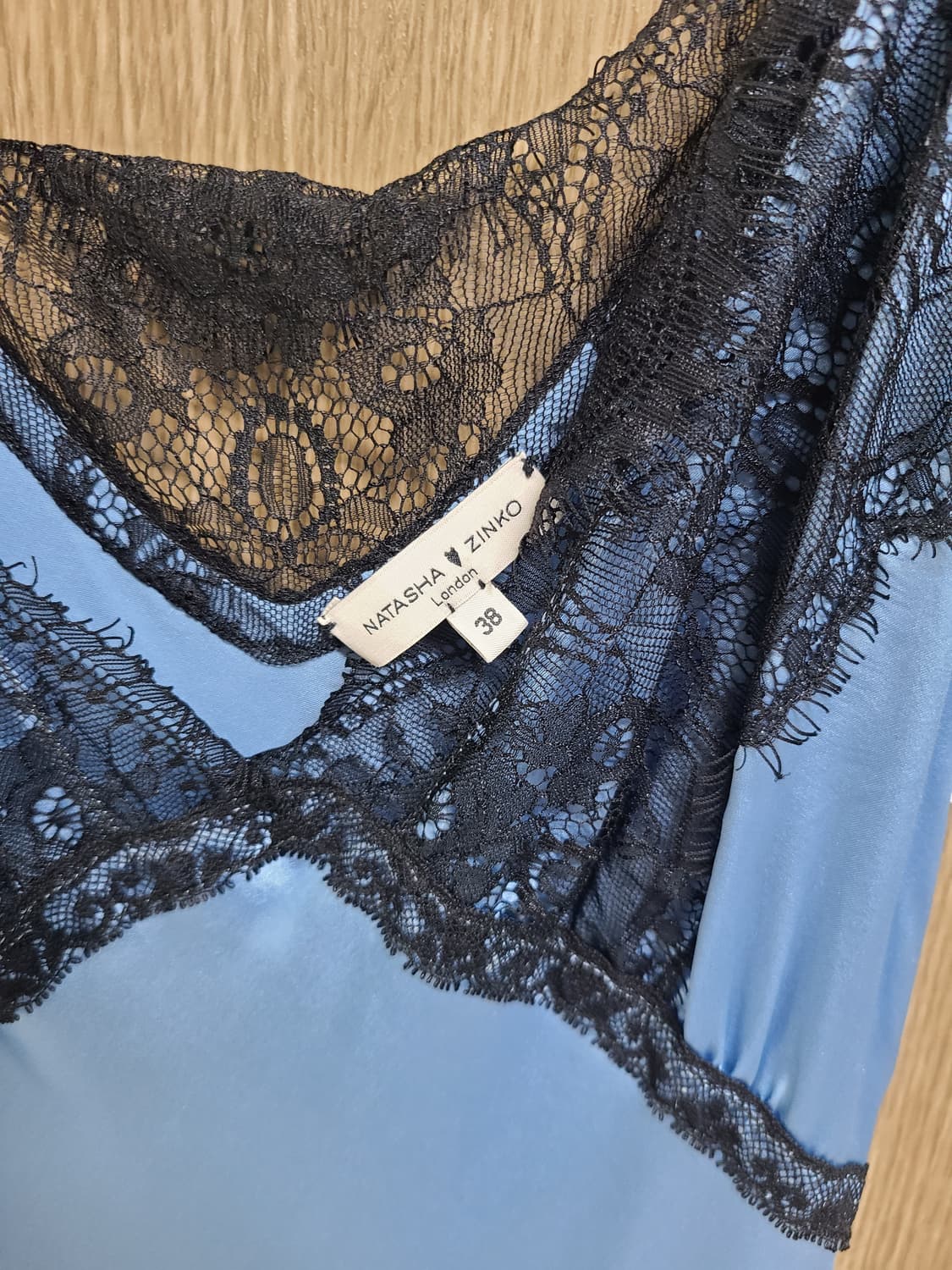 나타샤진코 실크 롱 슬립원피스 상품이미지2