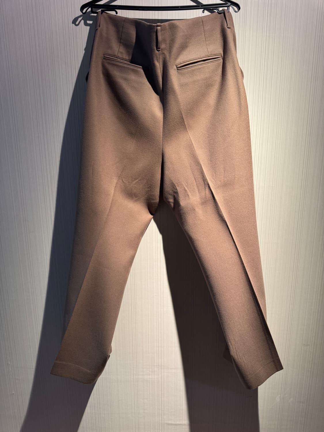 오라리 /라이트 멜튼 와이드 슬랙스 코코아/ 5 상품이미지2