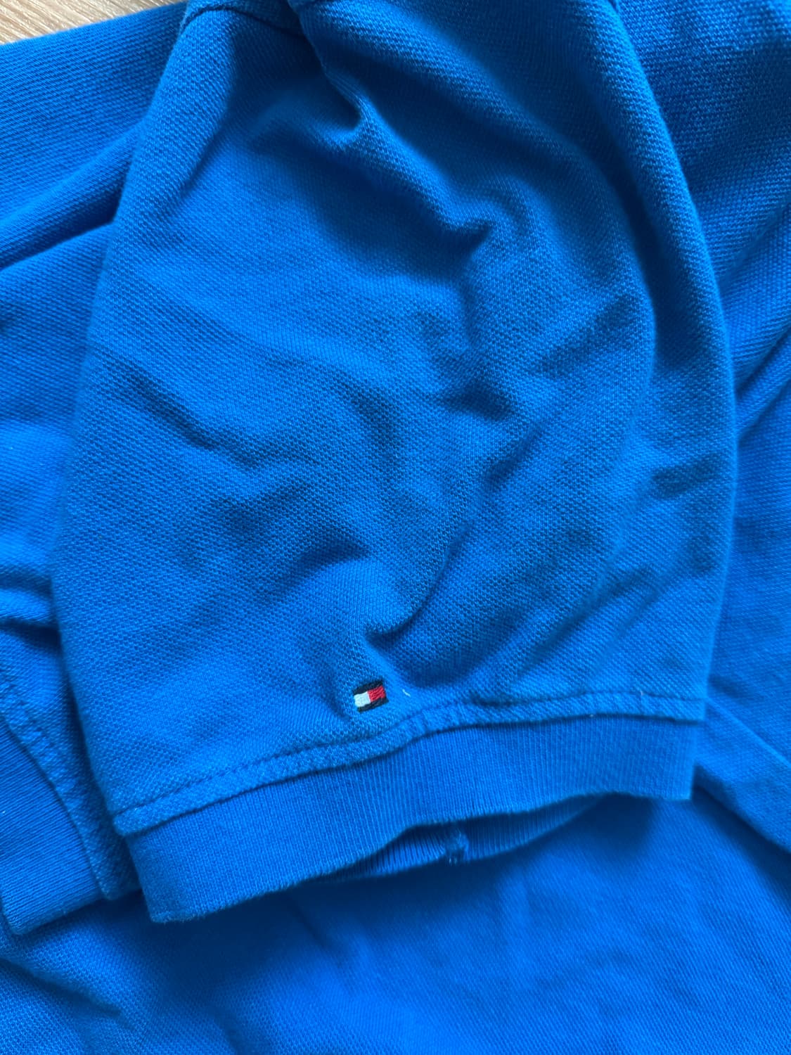 Tommy Hilfiger Y2K Blue Polo Shirt 상품이미지3