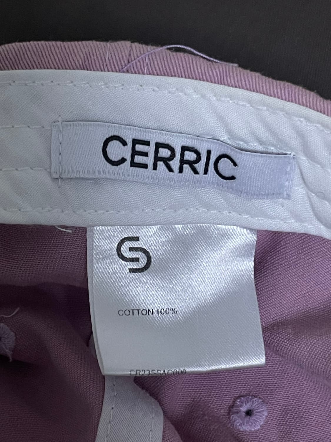 세릭 heart ball cap purple 상품이미지4