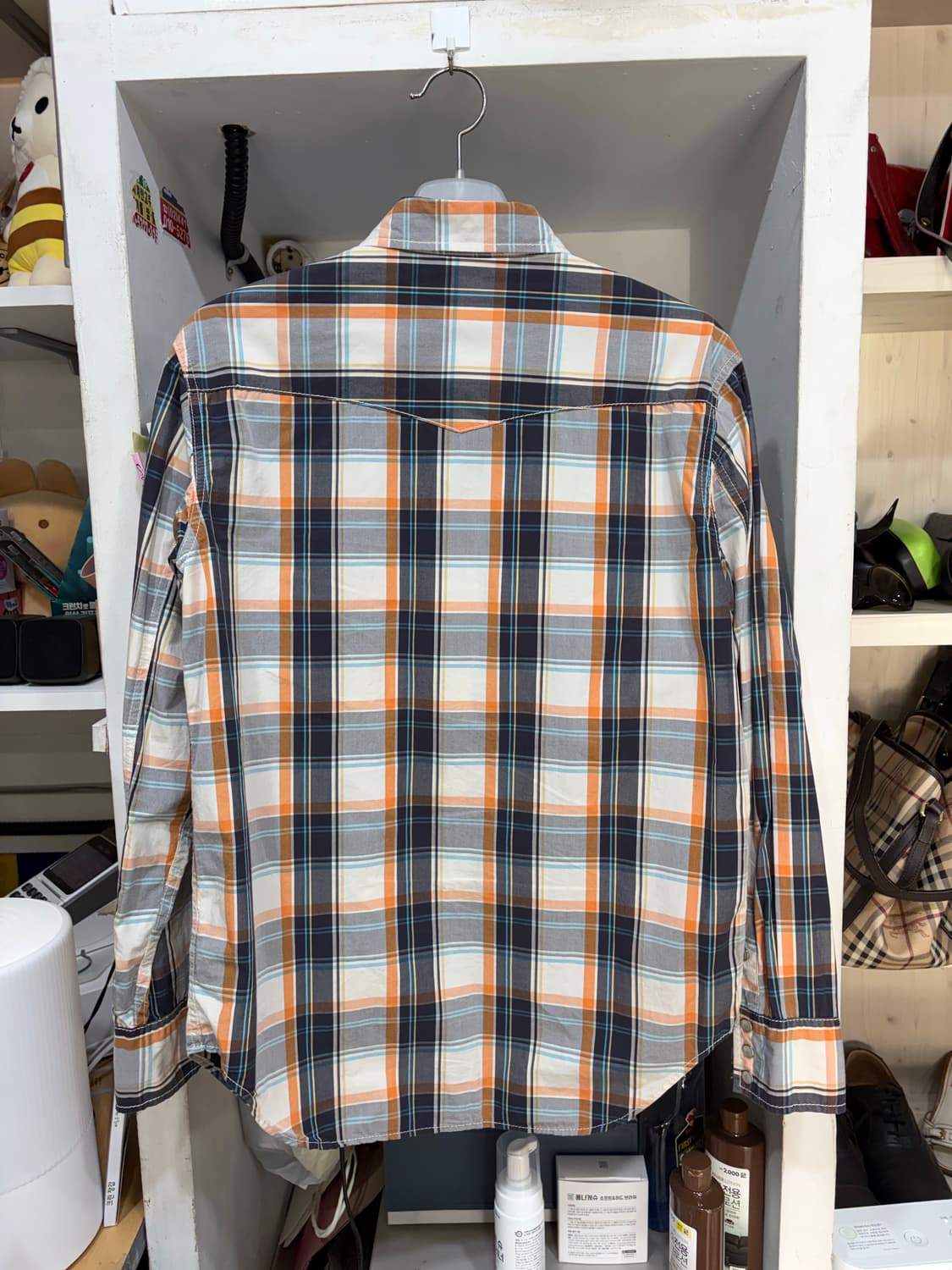 리바이스 레드탭 체크 셔츠 L 상품이미지2