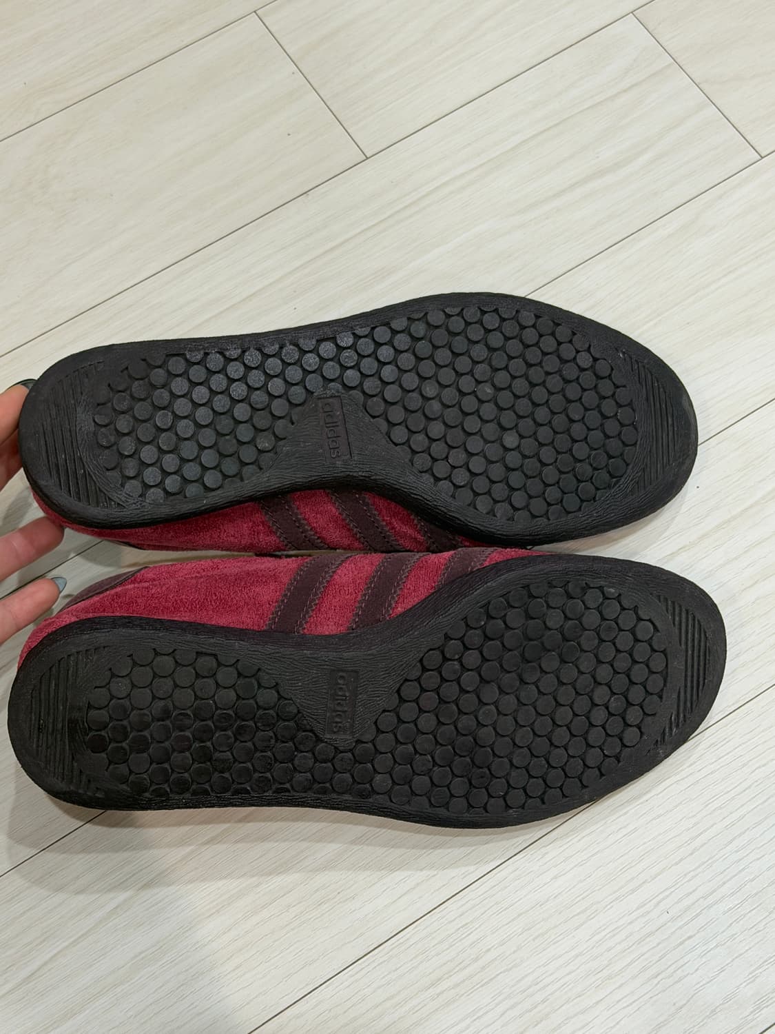 아디다스 토바코 버건디 스니커즈 235 상품이미지2