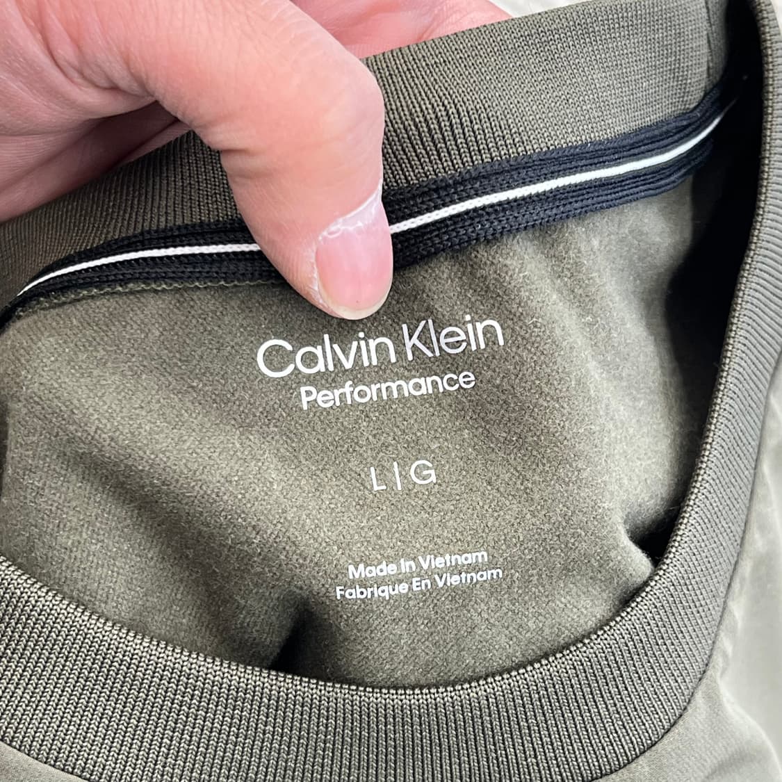 캘빈클라인 퍼포먼스 풀오버 웜업 r3269 상품이미지7