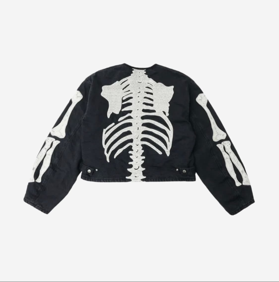 캐피탈 X 모토크로스 본 자켓 블랙 1사이즈 상품이미지1