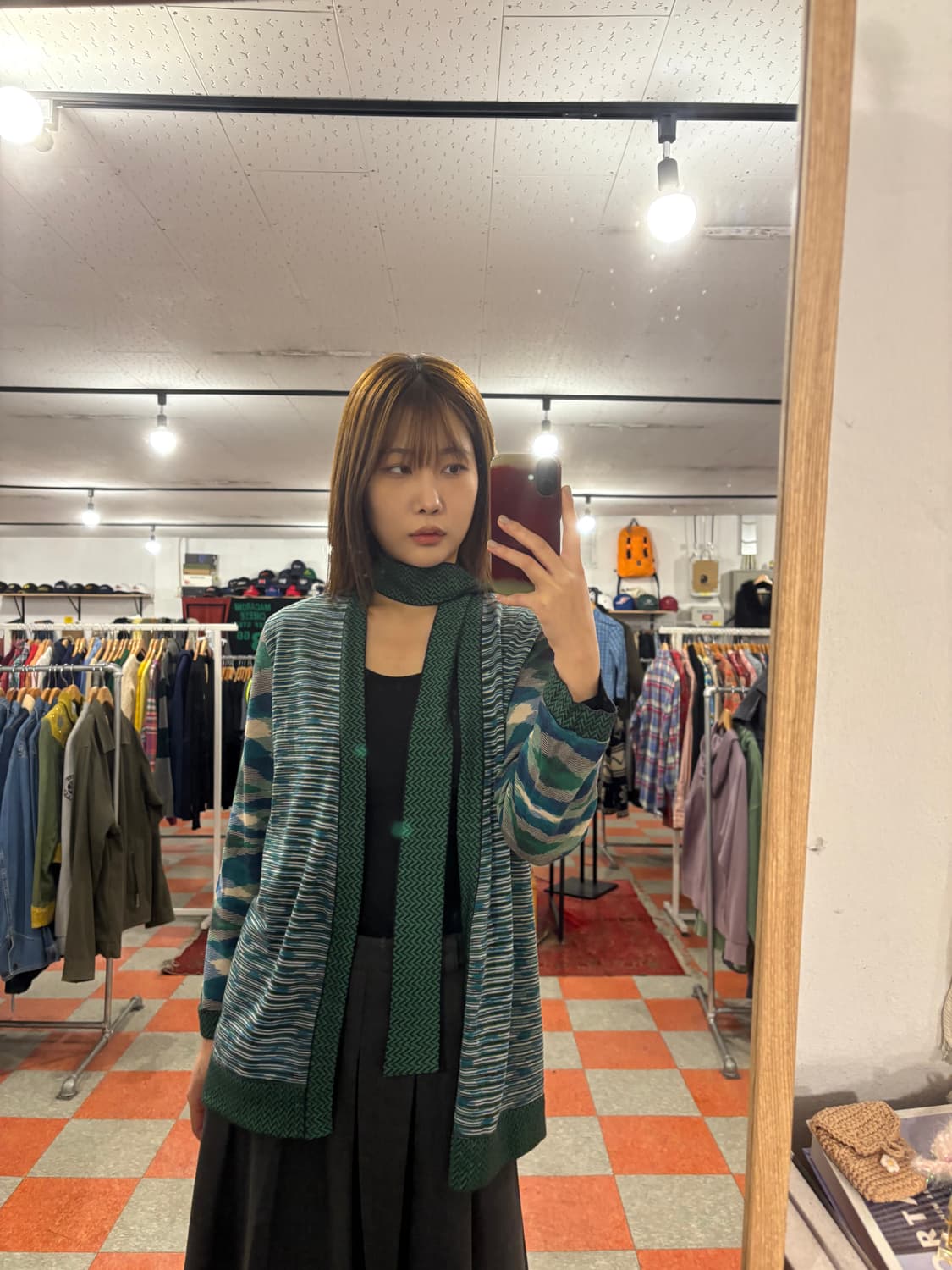 미쏘니 니트(단추없음) 상품이미지1