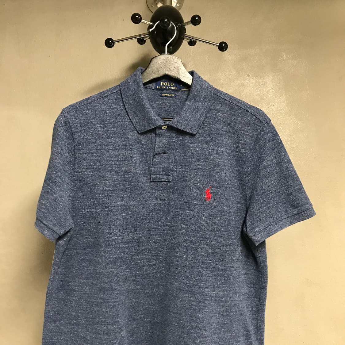 폴로 랄프로렌 PK 반팔 카라티 다크블루 M 상품이미지2