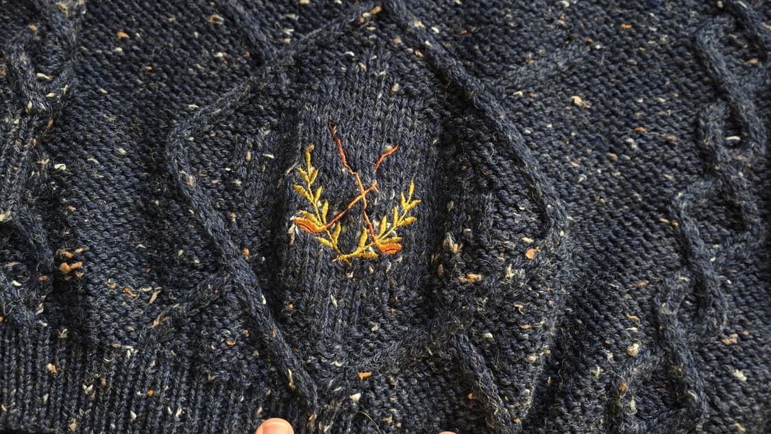 ACORN 유로 빈티지 피셔맨 니트 XL ~XXL 상품이미지4