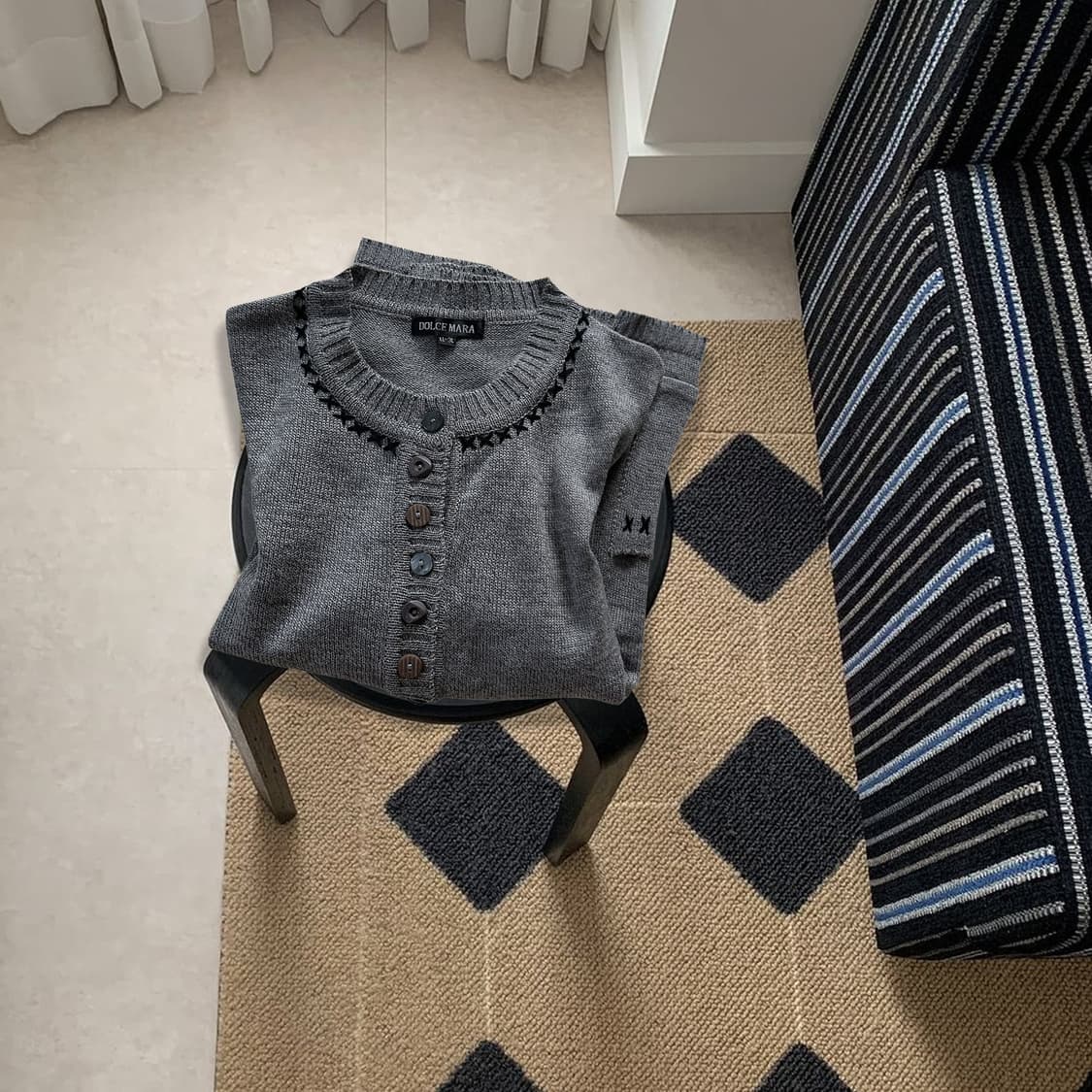 𓍢ִ໋ ྀི Layered Button Cardigan ⊹ 상품이미지1