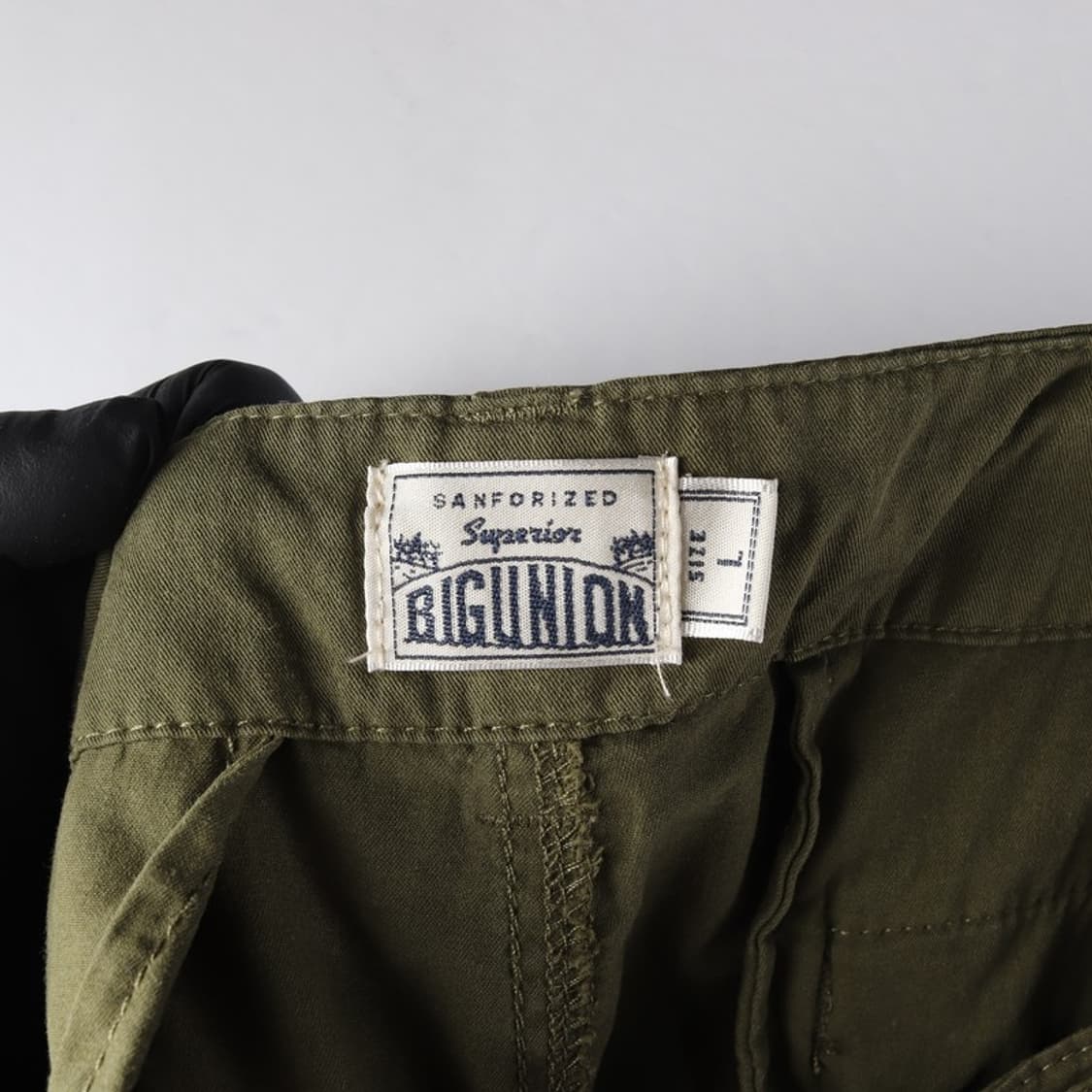 빅유니온 올리브 카키 벌룬핏 카고 팬츠 L 상품이미지6