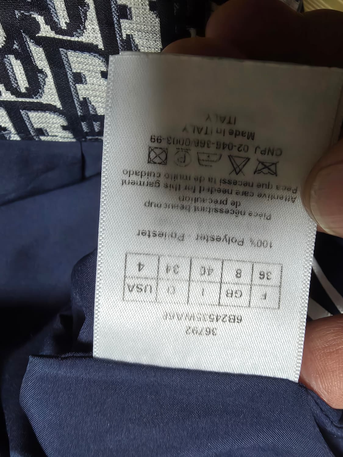 디올반바지치마 US4 상품이미지5