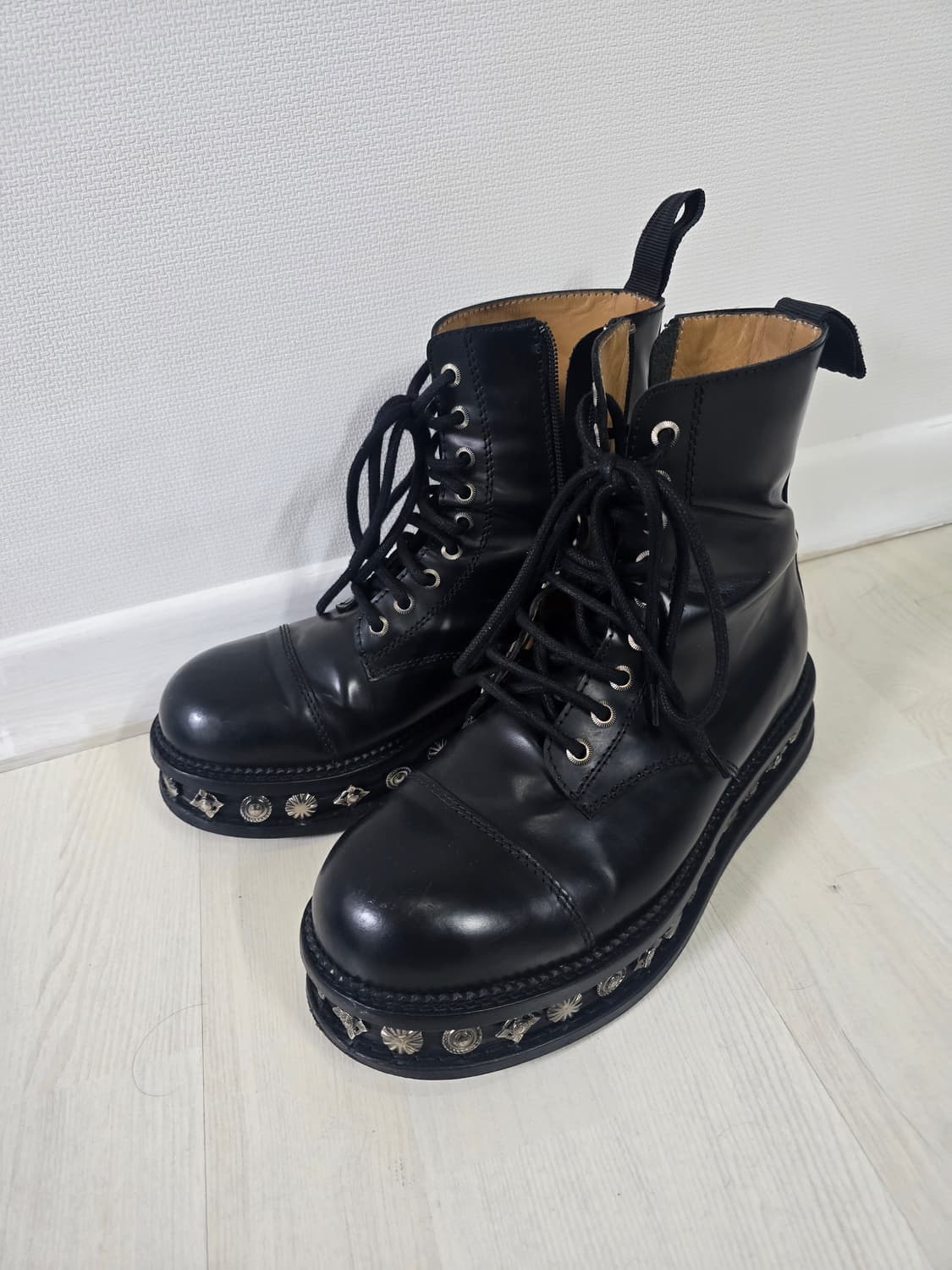 270 토가 비릴리스 스터드 플랫폼 부츠 상품이미지1