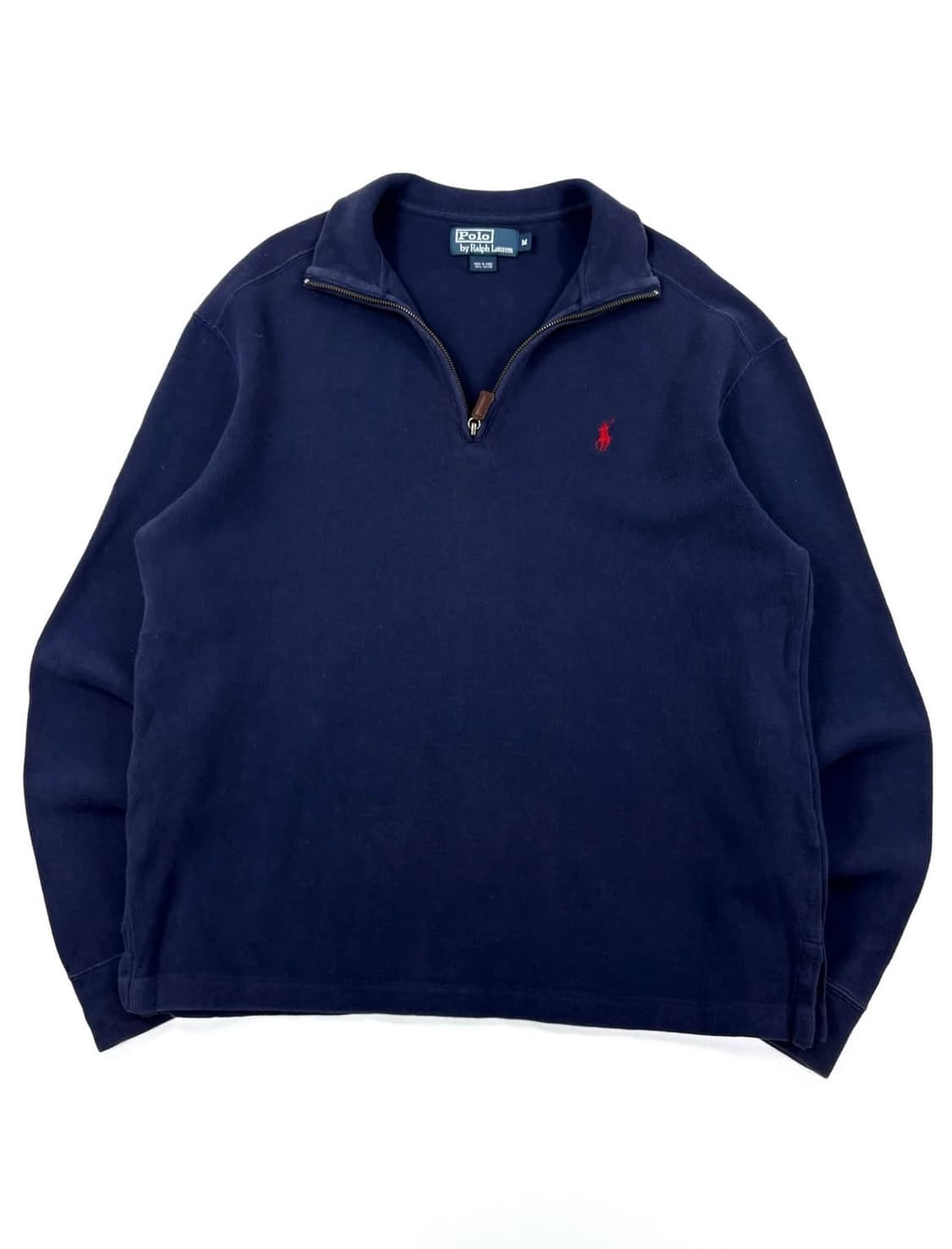  폴로 랄프로렌 반집업 네이비 니트   상품이미지1