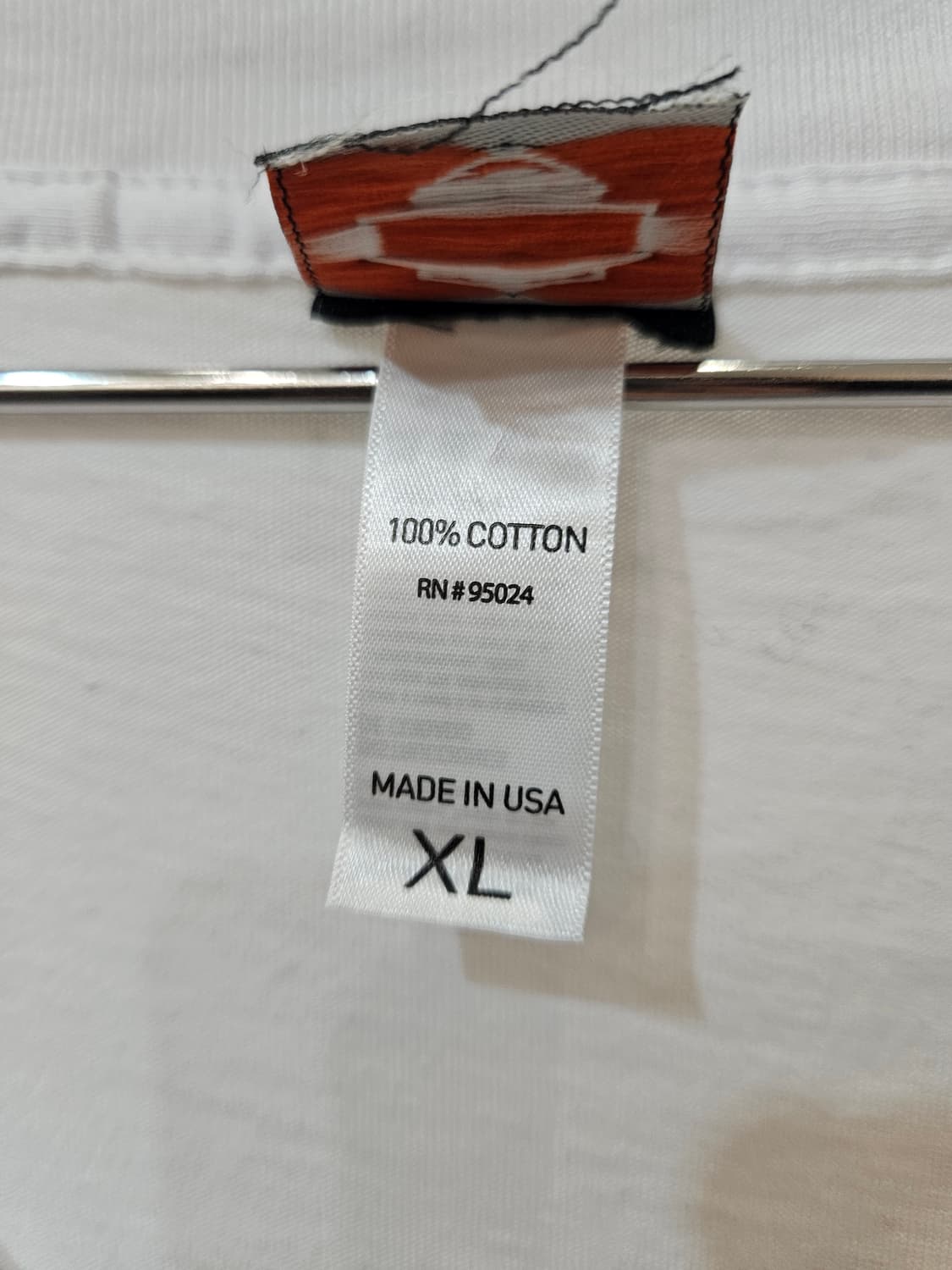 할리데이비슨 해골 프린팅 반팔 티셔츠 상품이미지5