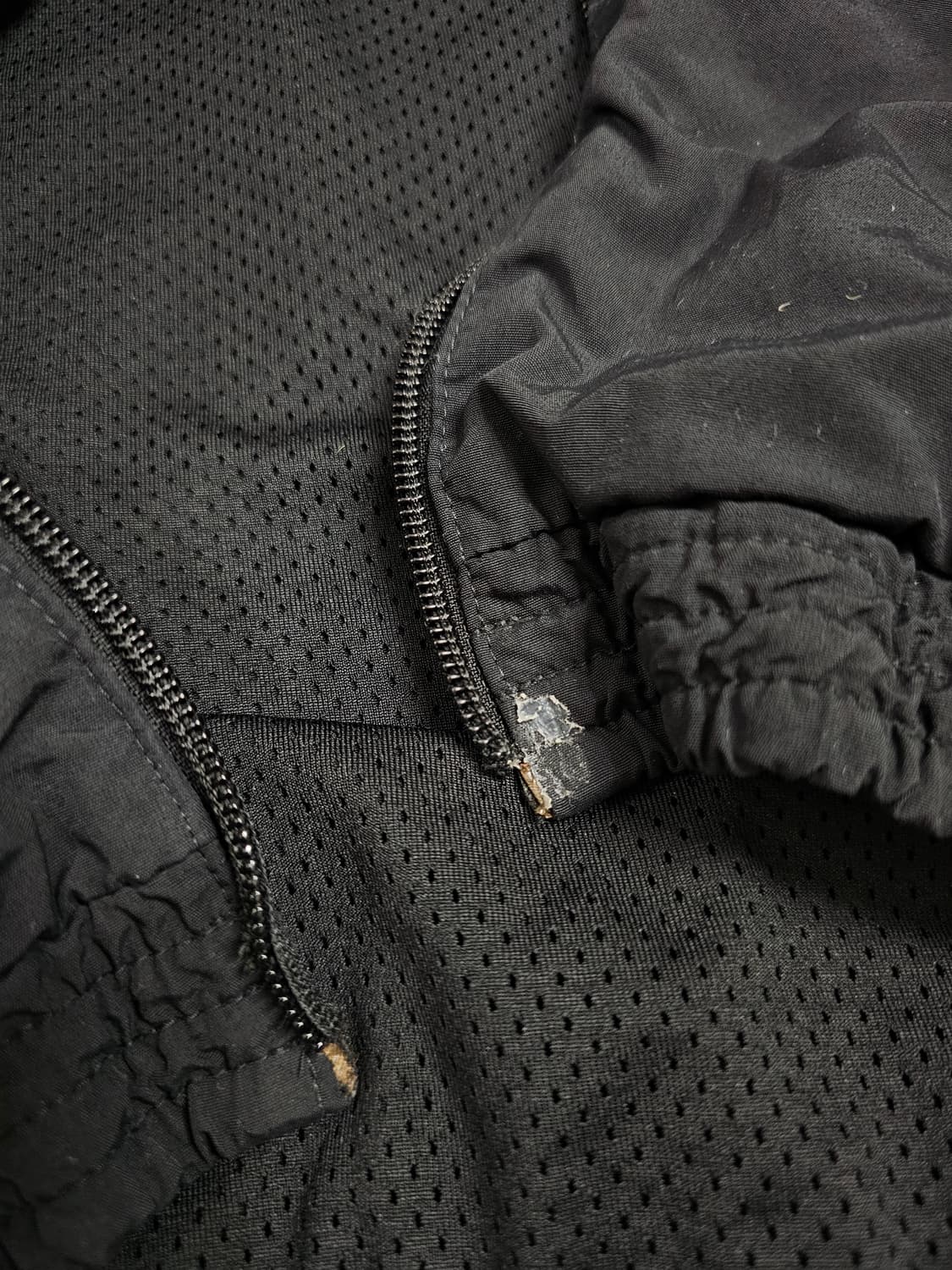 [M] 아디다스 블랙 시그니처 3-스트라이프 트랙탑 (저지 자켓) 상품이미지4